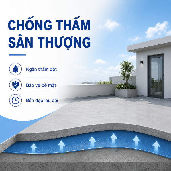 Chống Thấm Sân Thượng