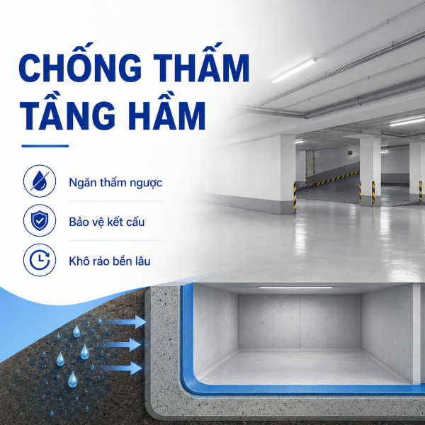Chống Thấm Tầng Hầm